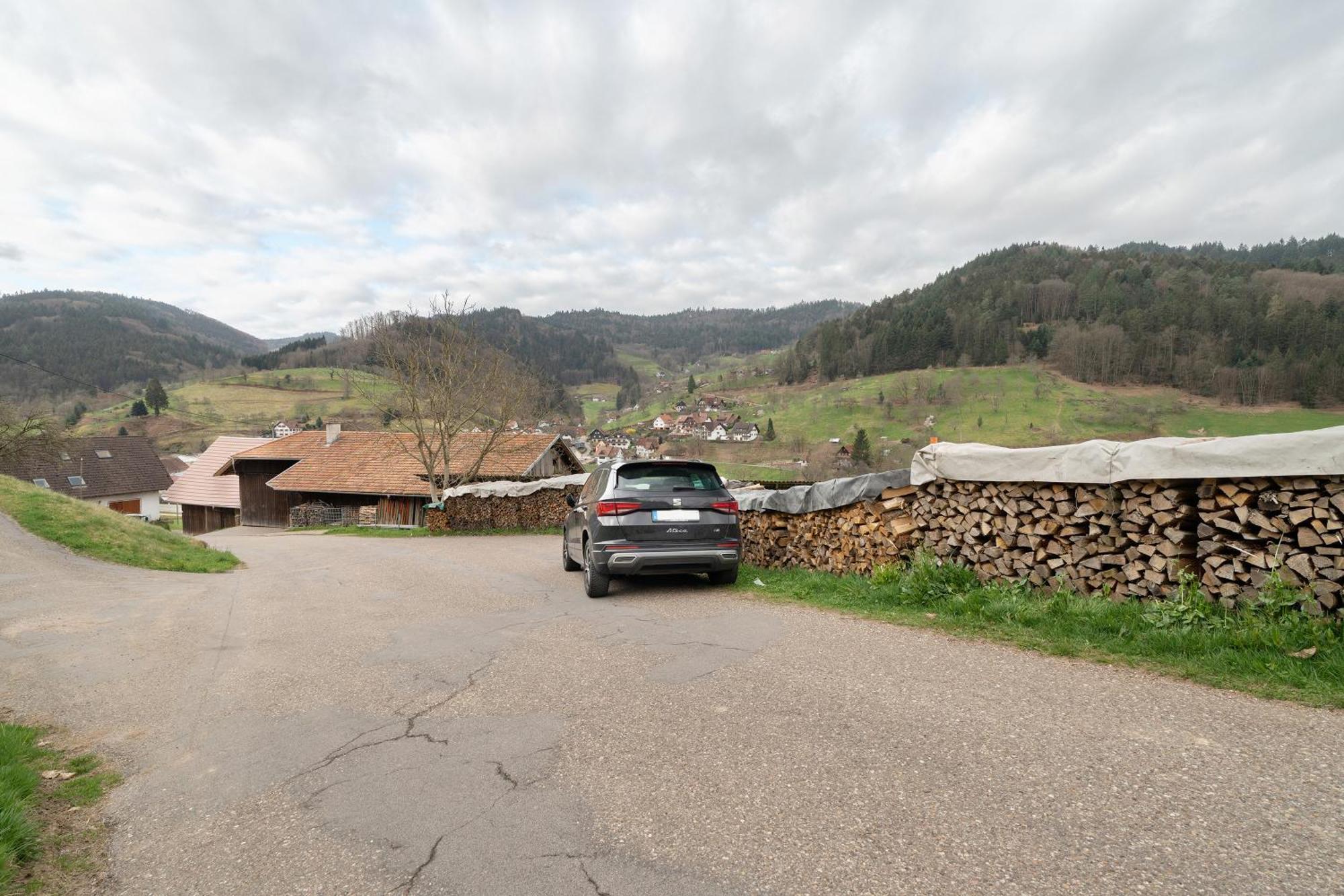 Ottenhofen im SchwarzwaldHaus Am Schroffenアパートメント エクステリア 写真