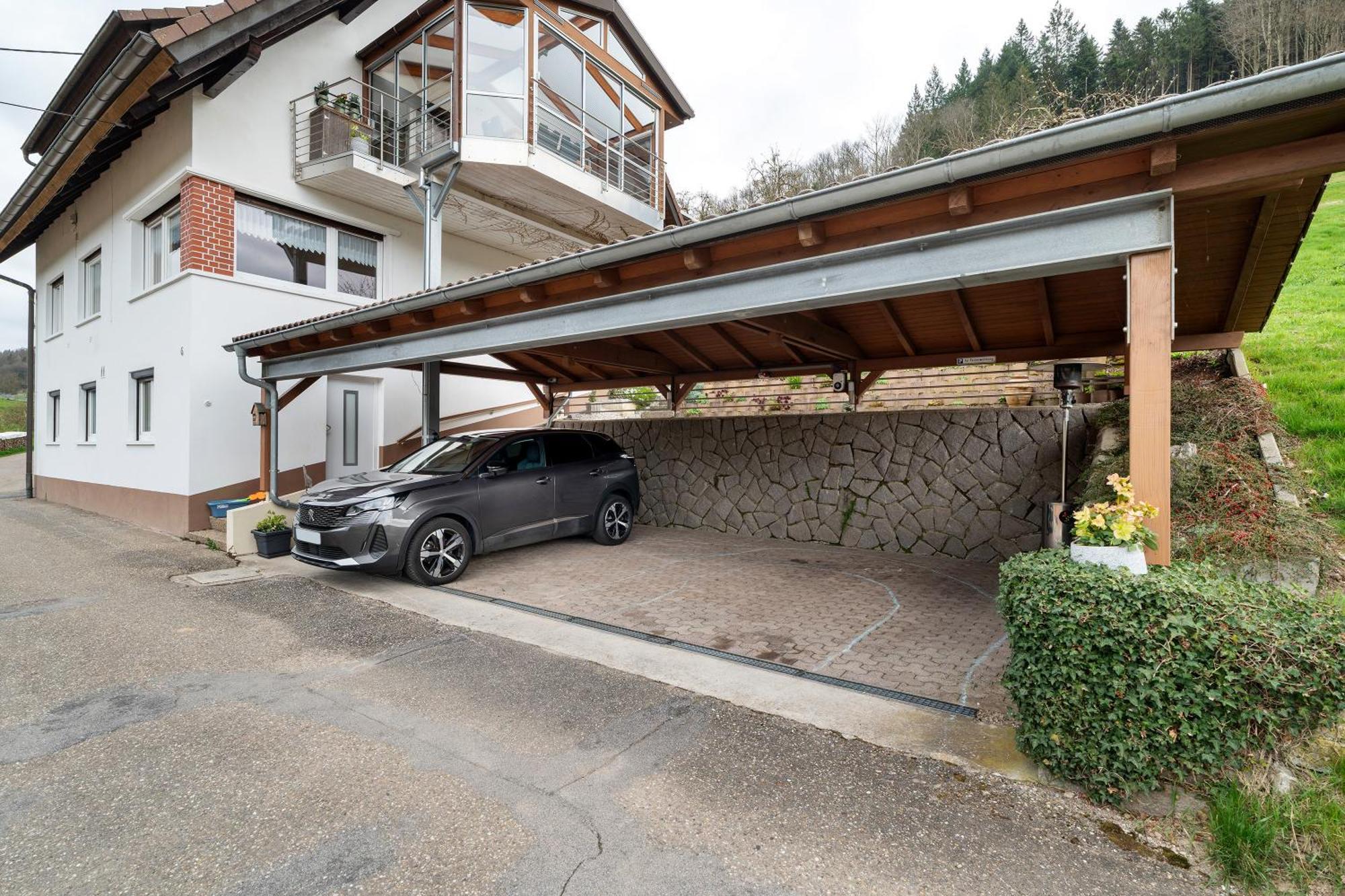 Ottenhofen im SchwarzwaldHaus Am Schroffenアパートメント エクステリア 写真