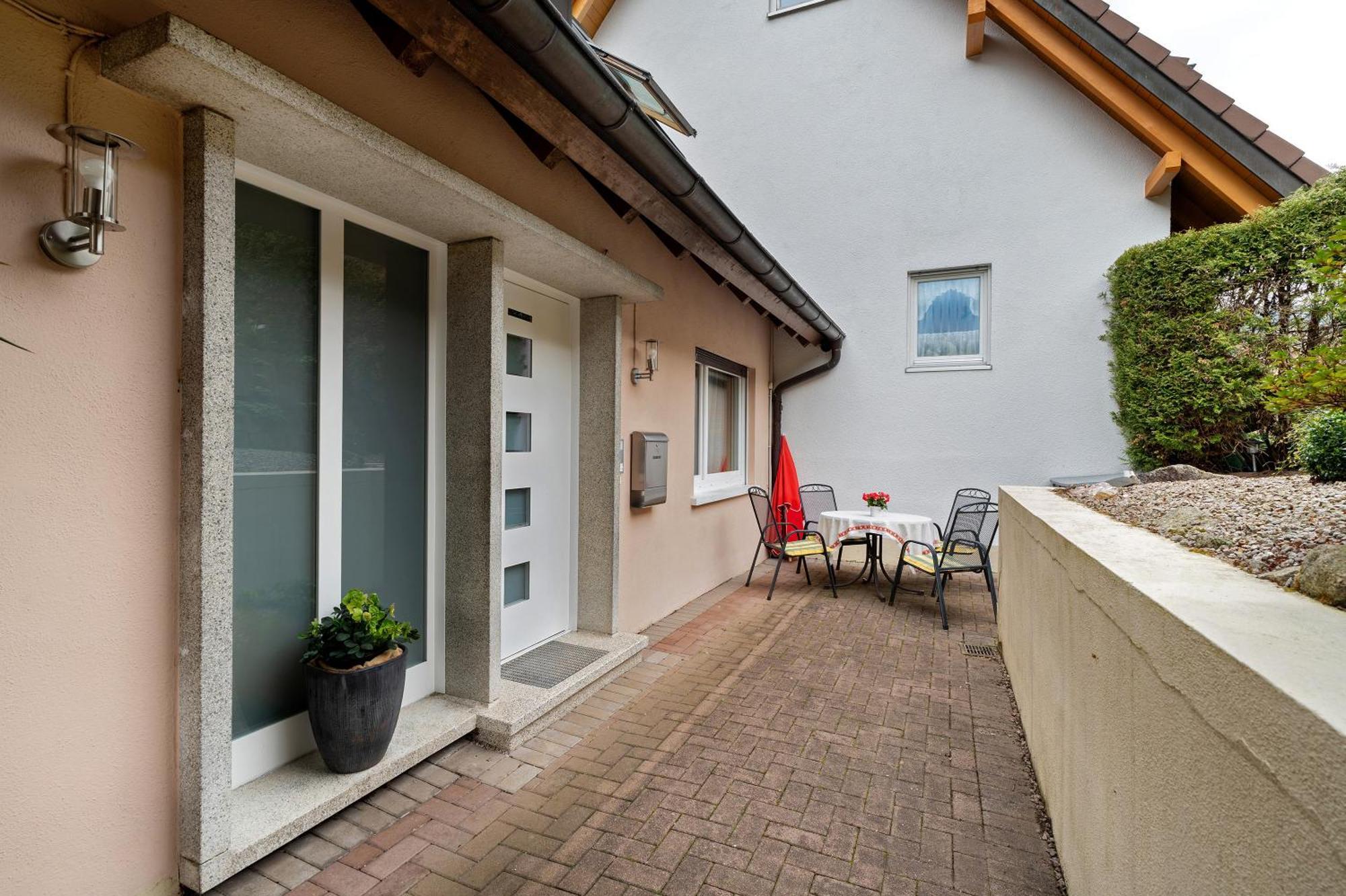 Ottenhofen im SchwarzwaldHaus Am Schroffenアパートメント エクステリア 写真